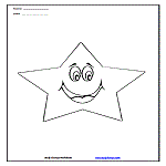 Smiley Coloring Page 1